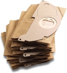 Фильтр-мешок бумажный 5 шт для пылесосов, KARCHER, 6.904-322